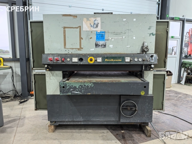 Калибровачен шлайф с 2 вала на 1100 мм + пета за фурнир, снимка 12 - Други машини и части - 51981976