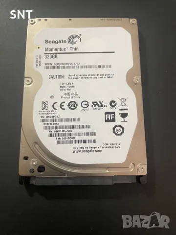 Твърд диск 320GB Seagate Momentus Thin, снимка 3 - Външни хард дискове - 48507027