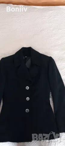 Дамско черно сако - M , снимка 6 - Сака - 50071416
