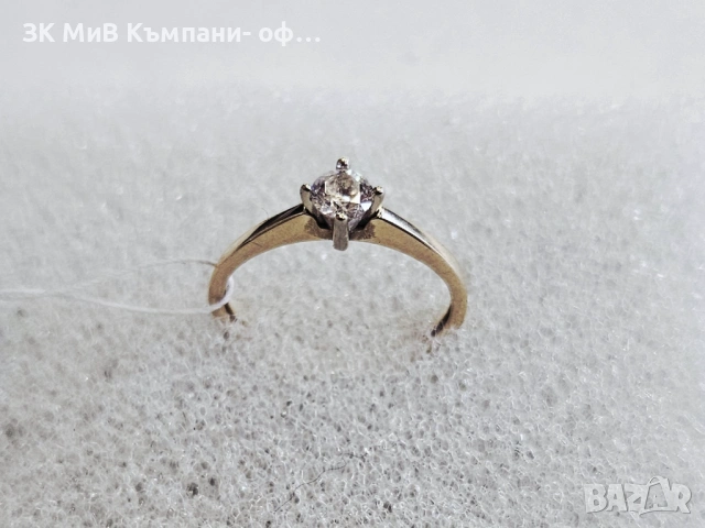 Златен пръстен 1.48гр 00746-26, снимка 2 - Пръстени - 54001042