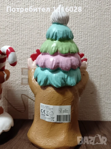 LED светещо декоративно коледно куче,джудже,динджър човече.., снимка 11 - Декорация за дома - 48491539