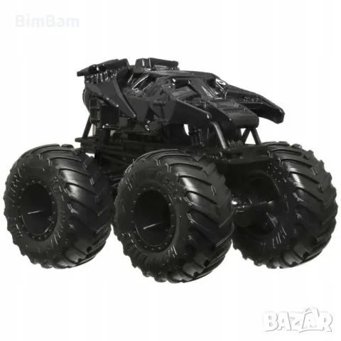 Комплект Hot Wheels Monster Trucks - Batman & The Joker / Батман и Жокера, снимка 2 - Коли, камиони, мотори, писти - 48550037