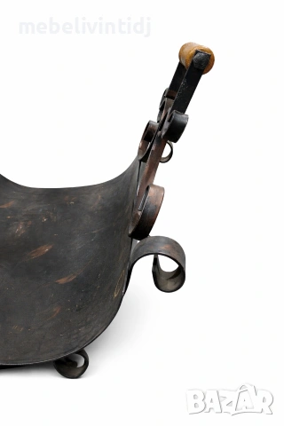 Стилна поставка на марката ,,exclusiv BIC Hamburg" за дърва, снимка 6 - Камини - 53557728