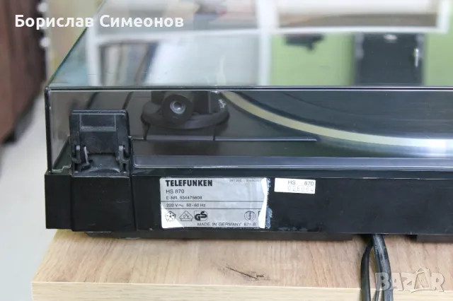 Telefunken HS-870, снимка 12 - Грамофони - 47121703