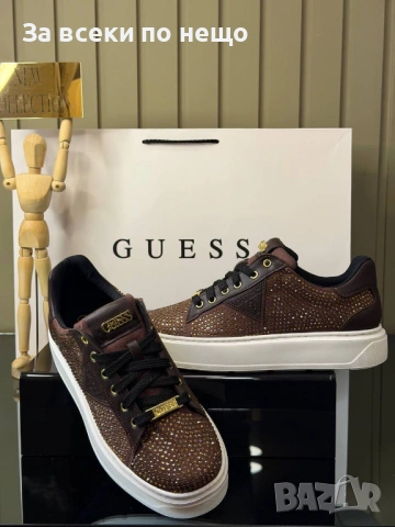 Guess Дамски Маратонки С Кристали👟Дамски Спортни Обувки С Камъни Гес - Различни Цветове Код SK950, снимка 5 - Маратонки - 53729941