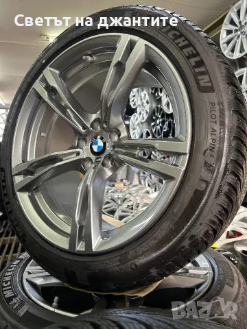 19 ц Джанти с Зимни Гуми 265/40/19 BMW M5 F90 M8 F91 F92 F93 Оригинални , снимка 5 - Гуми и джанти - 48367266