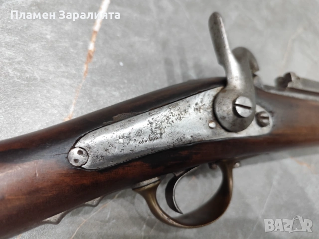 Капсулен мускет 19 век., снимка 3 - Антикварни и старинни предмети - 54089307