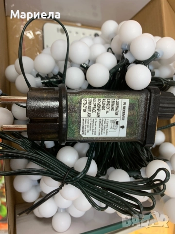 Коледни лампички 25 метра / Сферични, снимка 9 - Лед осветление - 52291099