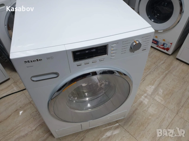 Miele W1 - TwinDos - Подсветка - Пералня Миеле 12м Гаранция