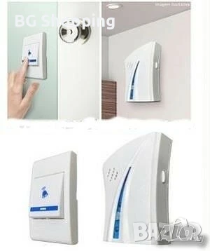 ЗВЪНЕЦ. Безжичен NS-5000 с 2звънеца на 220V, снимка 2 - Друга електроника - 50970399