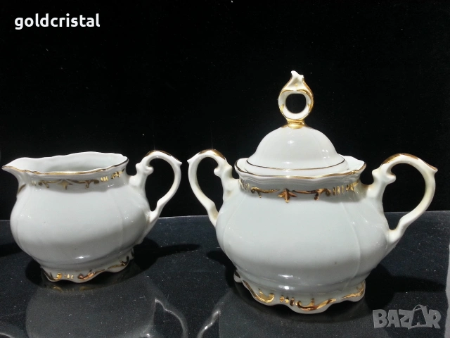 Стар български порцелан чайник заханица латиера , снимка 3 - Антикварни и старинни предмети - 53102974