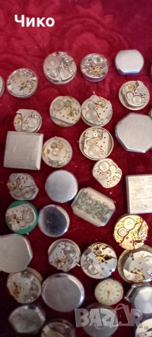 50бр механизми от дамски ръчни руски часовници , снимка 7 - Антикварни и старинни предмети - 53783955