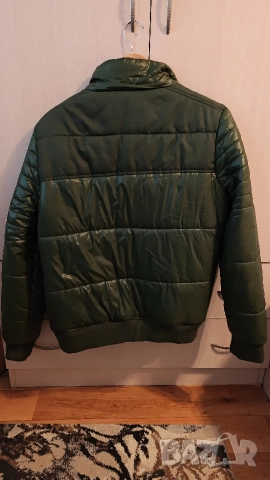 Мъжко зимно яке SMOG M Тъмно зелено, снимка 3 - Якета - 52866647