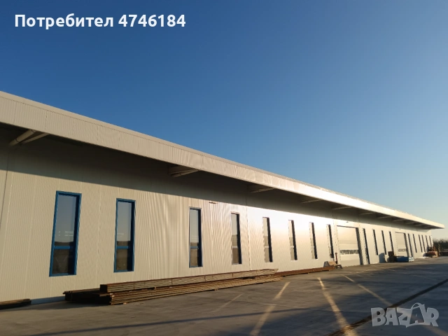 Проектиране и изграждане - производствени халета и метални конструкции