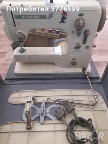 Шевна машина BERNINA REKORD 530-2, снимка 4 - Шевни машини - 53707146