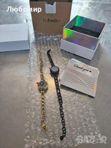 Гривни Sun&Moon Touch с верижка Фигаро (черни+златни) , снимка 3 - Гривни - 53257442