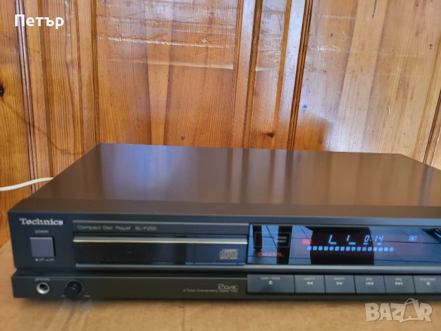 CD плеар Technics sl-p250, снимка 4 - Ресийвъри, усилватели, смесителни пултове - 50753218
