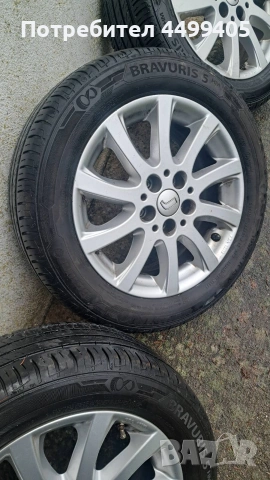 Четири летни гуми с джанти BARUM BRAVURIS. , снимка 4 - Гуми и джанти - 53767915