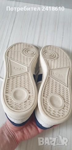 POLO Ralph Lauren Leather Sneakers Size 40 - 25.5см НОВО! ОРИГИНАЛ! ЕСТЕСТВЕНА Кожа!, снимка 10 - Кецове - 53468928