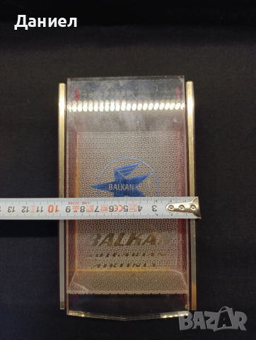 Кутия БГА Балкан, снимка 6 - Антикварни и старинни предмети - 52919299