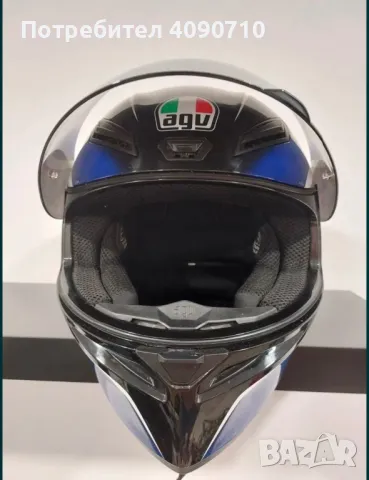 AGV K1 ML 58 с интерком, снимка 3 - Спортна екипировка - 47950041