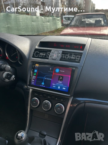 9" Мултимедия Mazda 6 2007-2012 Мазда Android 15 Навигация, снимка 2 - Аксесоари и консумативи - 45760539