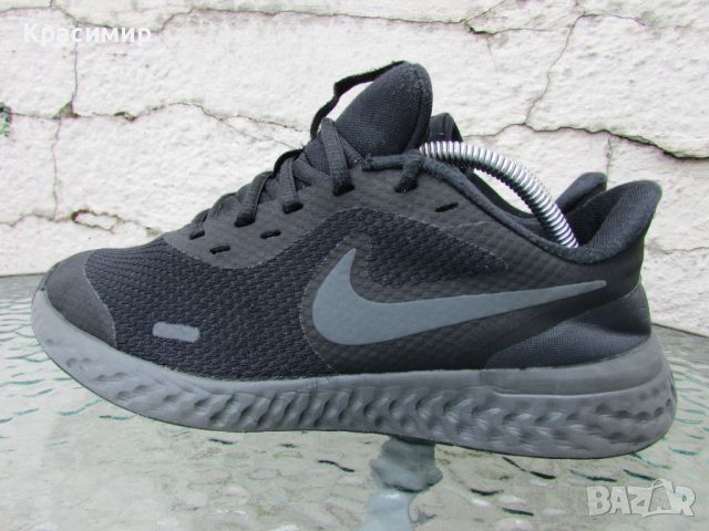 Унисекс маратонки Nike Revolution 5 'Black Anthracite', снимка 1 - Маратонки - 46398366