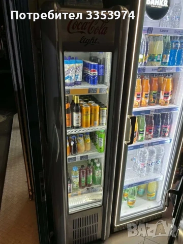 Хладилна витрина ретро слим Кока Кола, снимка 4 - Хладилници - 53531530