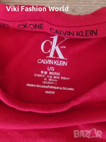 Calvin Klein мъжка блуза дълъг ръкав , снимка 3 - Спортни дрехи, екипи - 47897466