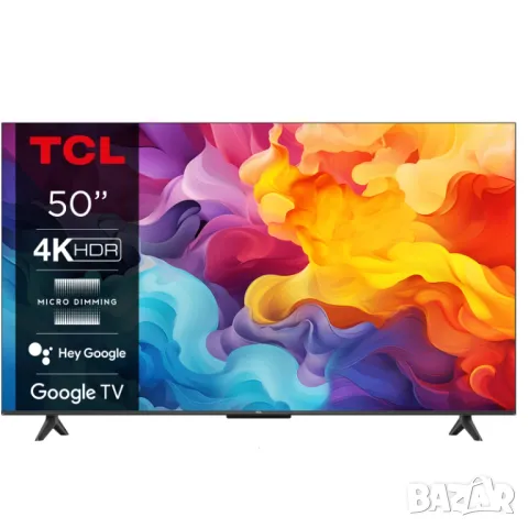 4К 55 инча Смарт Телевизор TCL 55V6B UHD LED Smart Google TV, снимка 1