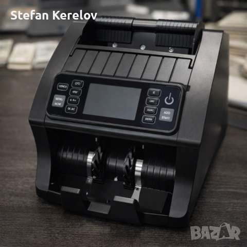 Машина за броене на пари с детекция за фалшиви банкноти STS AL-N66, снимка 2 - Друга електроника - 53652358