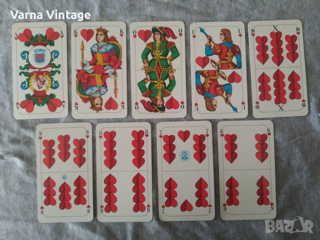 Колекционерски карти в оригиналната пластмасова кутия НОВИ. SCHMID Германия., снимка 4 - Карти за игра - 51963918