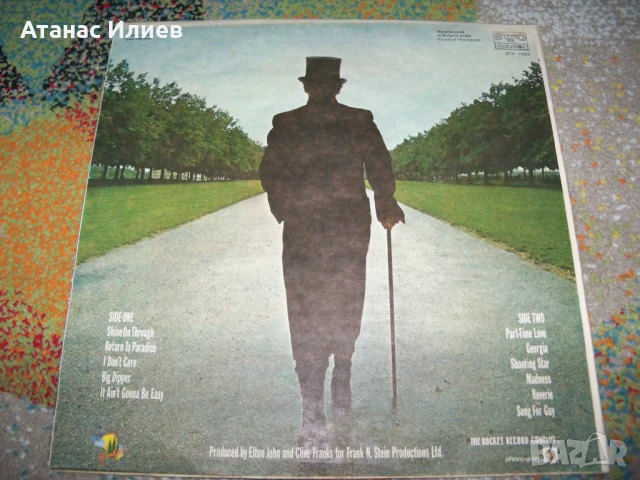 Elton John – A Single Man , ВТА 11003 , 1983г. Елтън Джон, снимка 2 - Грамофонни плочи - 50978247
