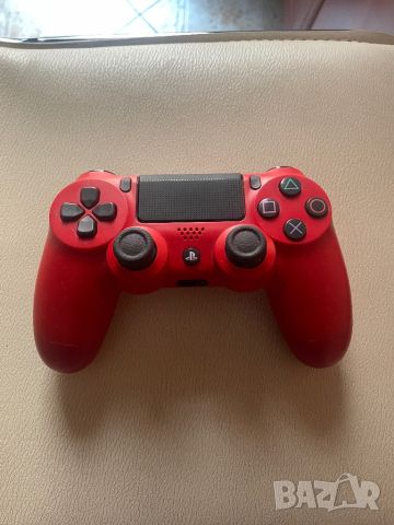 Play Station 4 Red - контролер отигинален, снимка 1 - PlayStation конзоли - 46050286