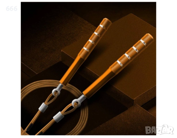 Въже за скачане + торбичка за съхранение , снимка 5 - Фитнес уреди - 54203853