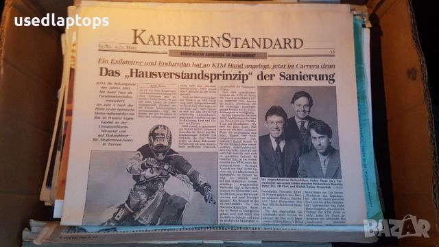 Стари немски вестници / списания Der Standart, снимка 4 - Списания и комикси - 45306277