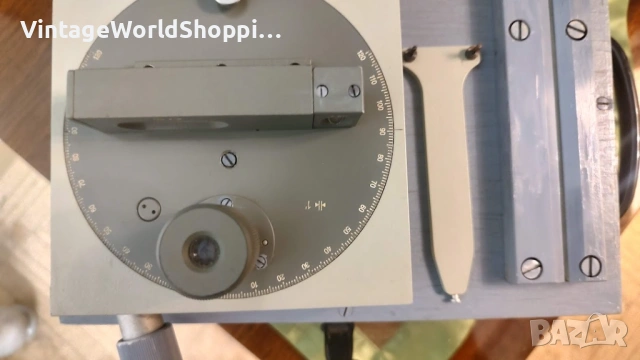 Прецизен оптичен инклинометър Carl Zeiss Jena, снимка 3 - Други инструменти - 53922073