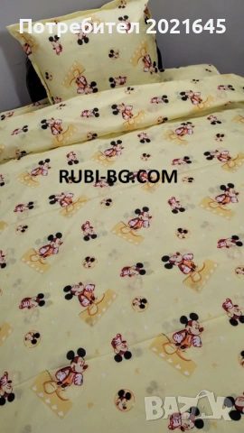 Детски спален комплект за единично легло, снимка 4 - Спално бельо и завивки - 53062220