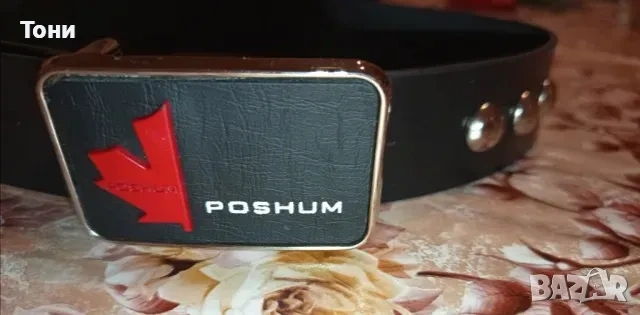 POSHUM Нов Дамски Кожен Колан 100см. , снимка 6 - Колани - 53728683