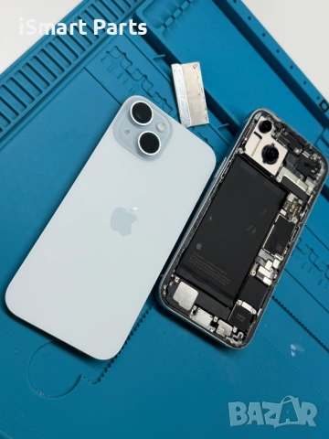 Оригинален капак за iPhone 15 Blue