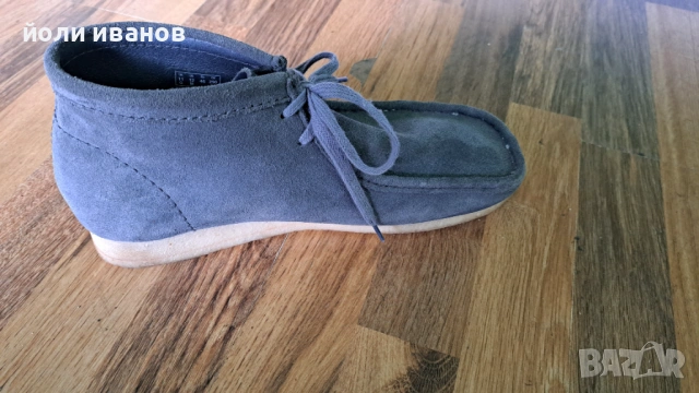 Clarks originals-кожени със суров каучук подметка 46 номер, снимка 3 - Маратонки - 54089908