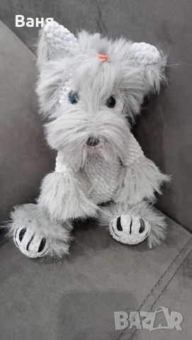 Ръчно плетено Йорки, снимка 14 - Декорация за дома - 50581173