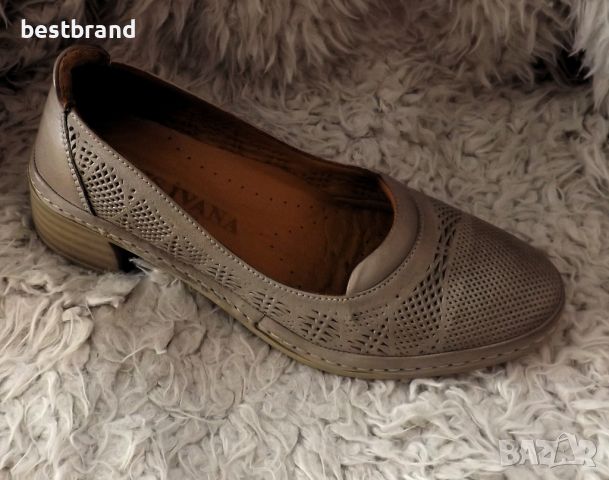 Дамски обувки от естествена кожа на нисък ,ежедневен ток ,код 438/98, снимка 10 - Дамски ежедневни обувки - 46386015