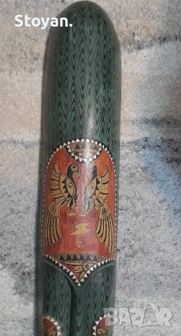 африканска маска , снимка 2 - Декорация за дома - 52663516