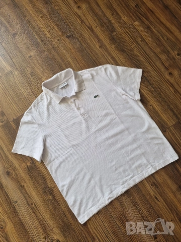 Страхотна мъжка тениска LACOSTE размер 7/ XL, снимка 2 - Тениски - 53794348