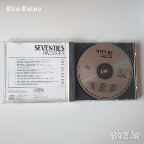 Seventies Favourites cd, снимка 2 - CD дискове - 51861641