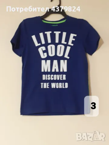 Нови немски тениски за момче с этикет, р.128 см., снимка 2 - Детски тениски и потници - 49749380