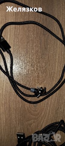  Зарядни кабели магнитни USB тайп C и микро, снимка 2 - USB кабели - 46408993