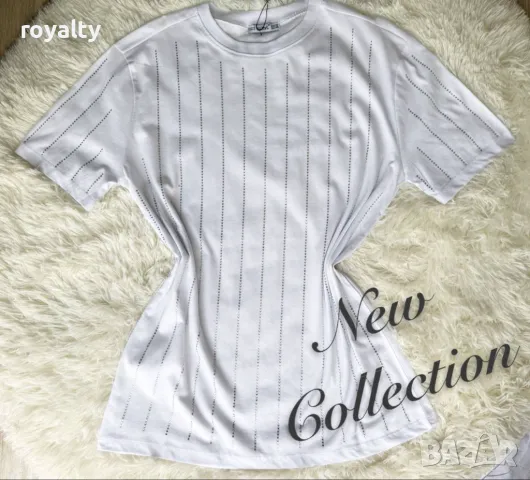 Памучни дамски тениски Различни цветове , снимка 14 - Тениски - 50405762