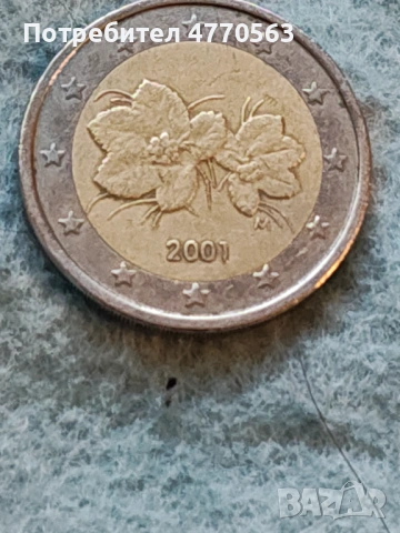 2евро  Финландия 1999г и 2000г, снимка 3 - Нумизматика и бонистика - 53941394